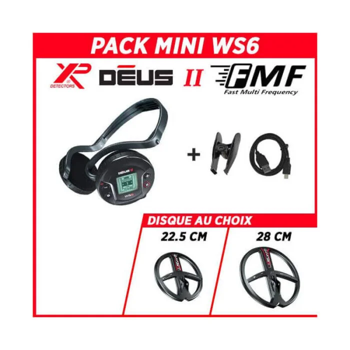 XP DEUS 2 - FMF - Mini - Disque au choix